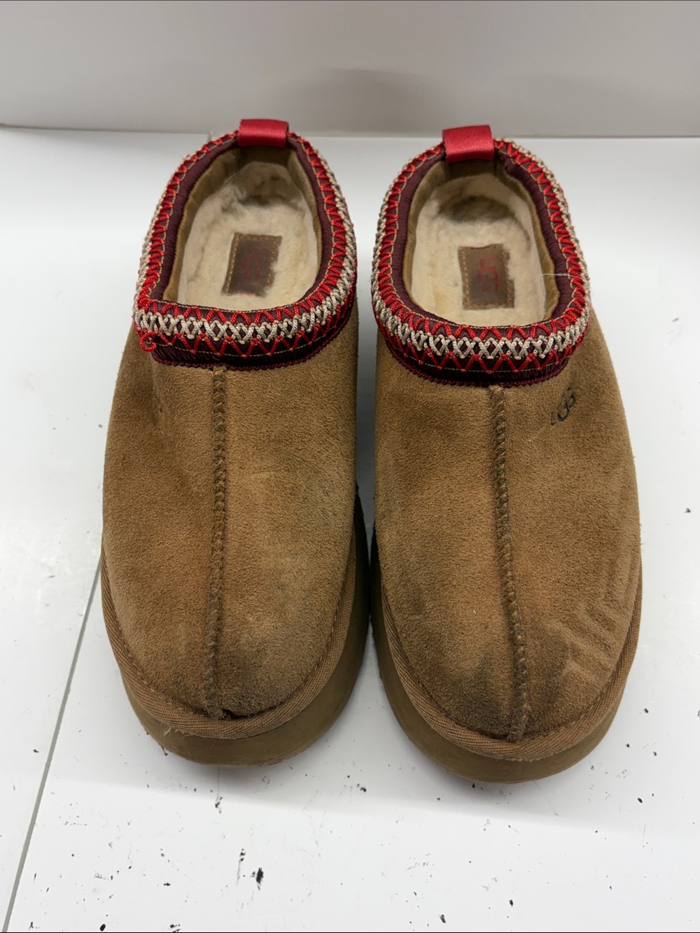 Used UGG Women's Tazz II Platform Slippers Size 6